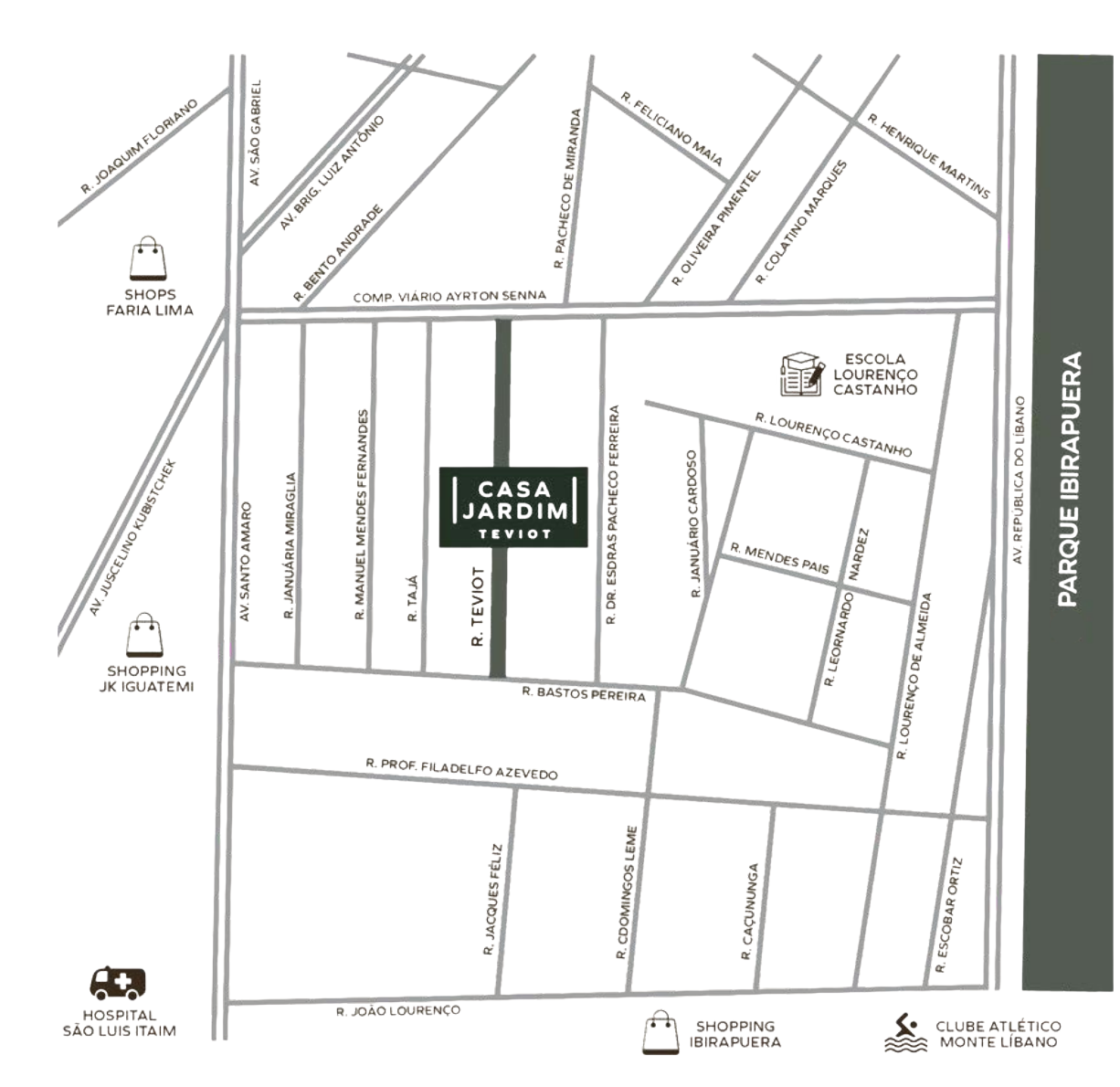 Mapa - Vila Nova Conceição